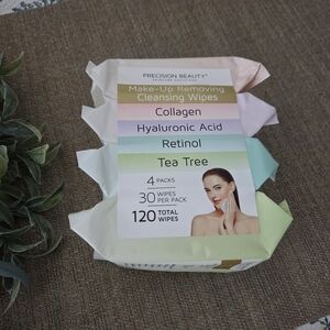 Precision Beauty Makeup Removing Cleansing Wipes - Multicolor